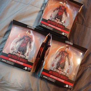 3 Defender strange action figures marvels multiverse of madness